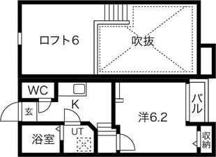 Creo中村公園弐番館の物件間取画像